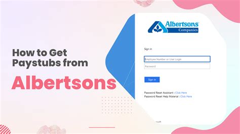 payroll albertsons|albertsons payroll stub.